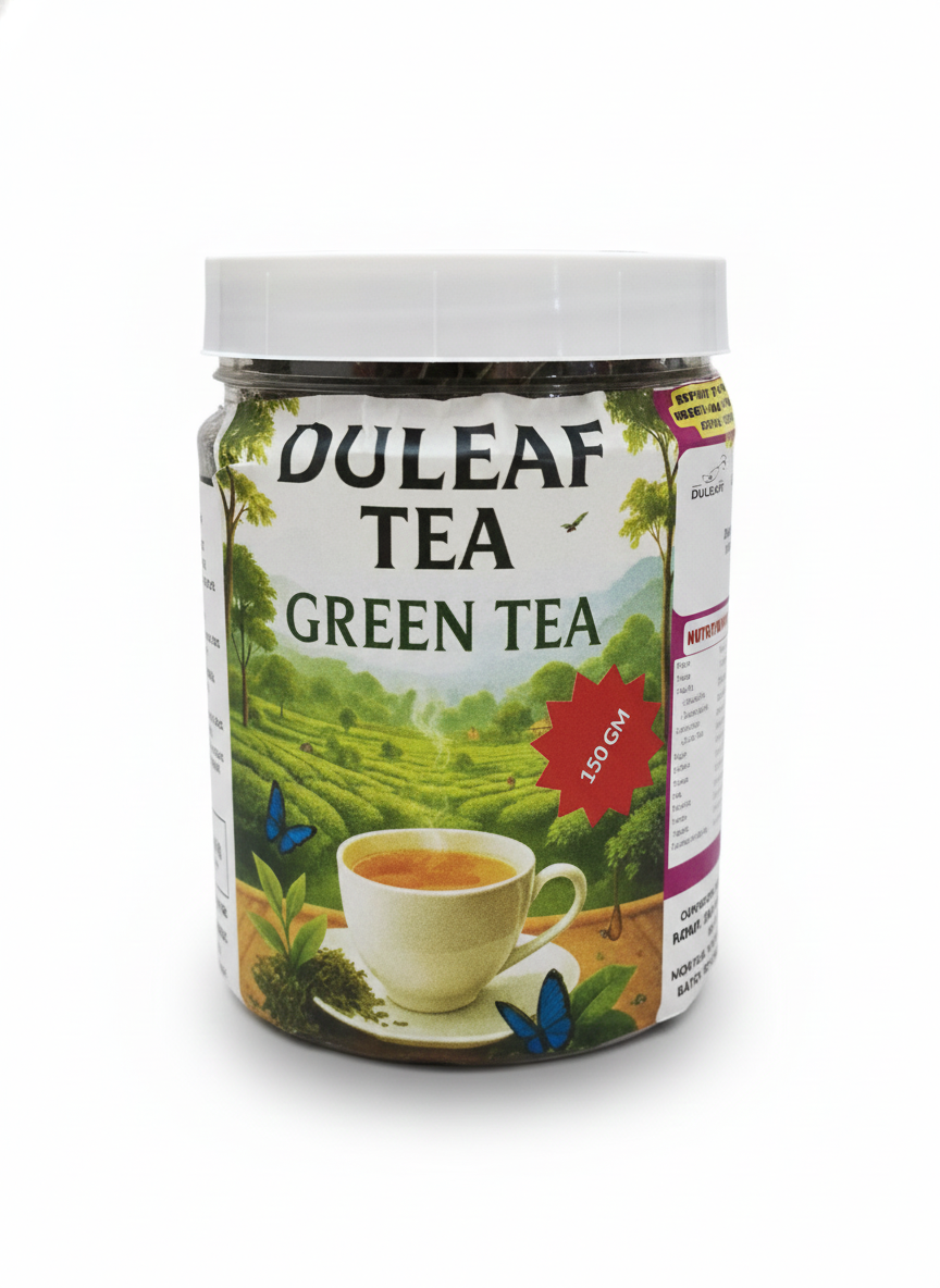 Duleaf Green Tea (Jar)